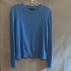 Banana Republic Classic Blue Merino Wool Pullover